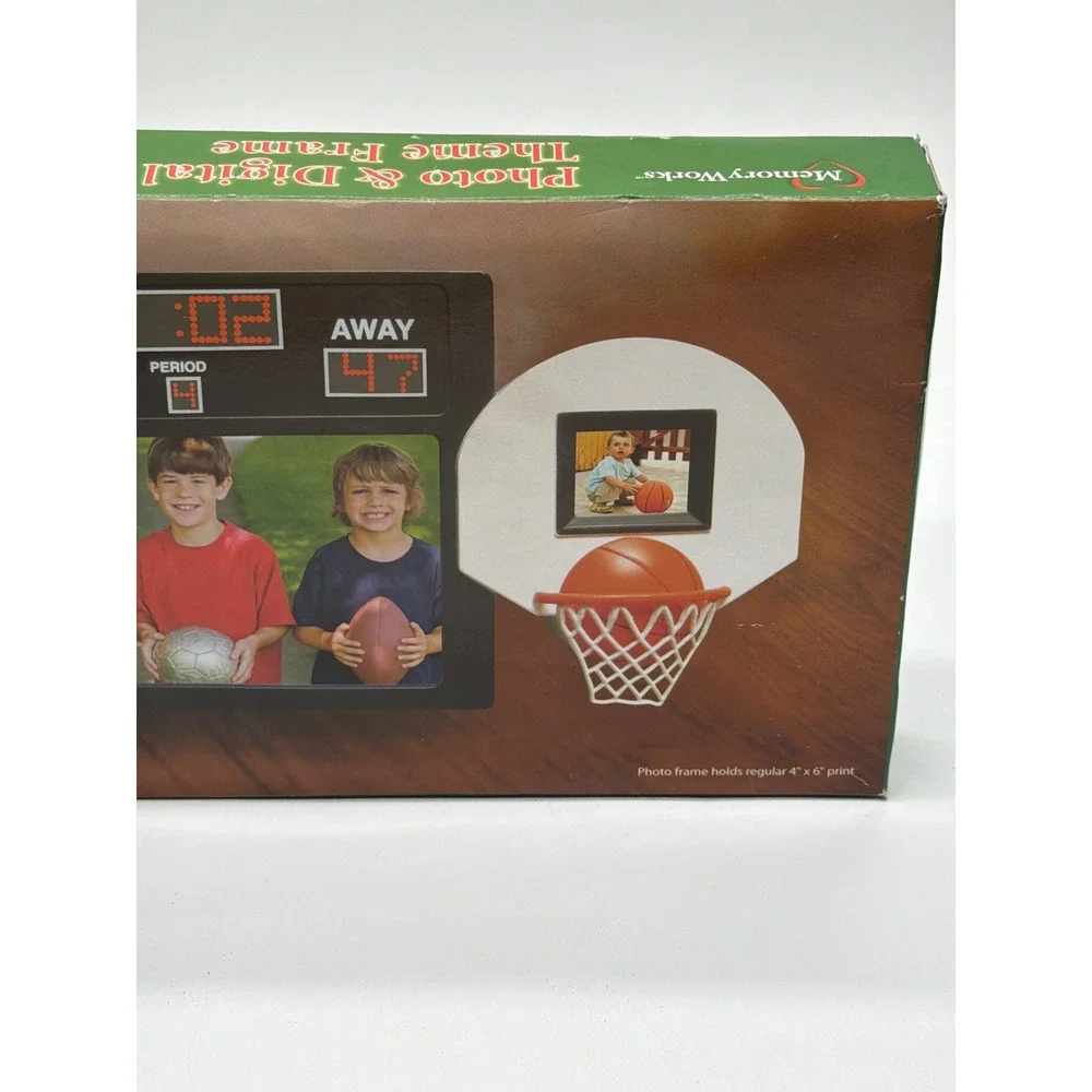 MemoryWorks Sports Scoreboard‎ Photo & Digital Theme Frame 1.8 inch LCD Screen